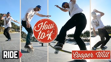 How-To Skateboarding: 180 Fakie Manual 180 Out with Cooper Wilt