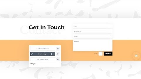 How to Automatically Add a Bottom Page Contact Form to All Pages with Divi’s Theme Builder