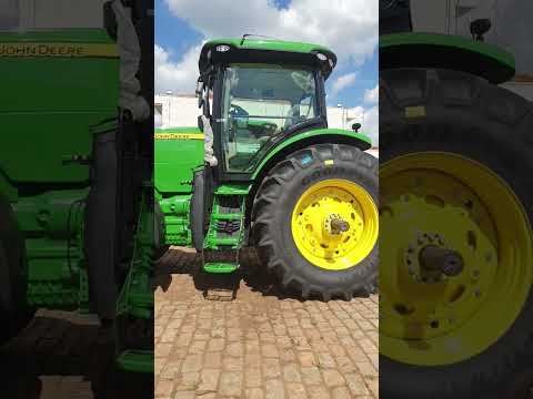 Neto mostrando trator grande John deere 8270r #revenda tracbel John deere catanduva