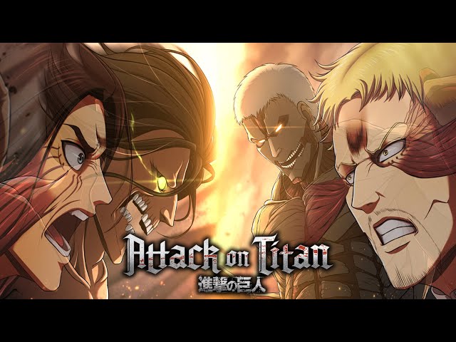 Attack on Titan Season 4 OST: YOUSEEBIGGIRL (Eren Transformation Theme) | EPIC VERSION class=