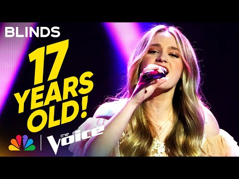 Mary Kate Connor Sings Grace Potter &amp; The Nocturnals&#039; &quot;Stars&quot; | The Voice Blind Auditions | NBC