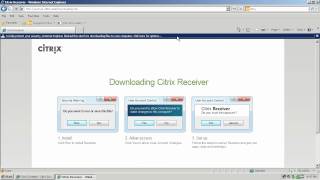 iNet - Tutorial - Citrix Receiver Installation - Windows XP