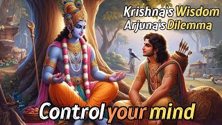Control Your Mind: Arjuna's Dilemma and Krishna's Wisdom