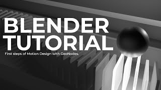Motion Graphics With GeoNode 1 || Blender Tutorial