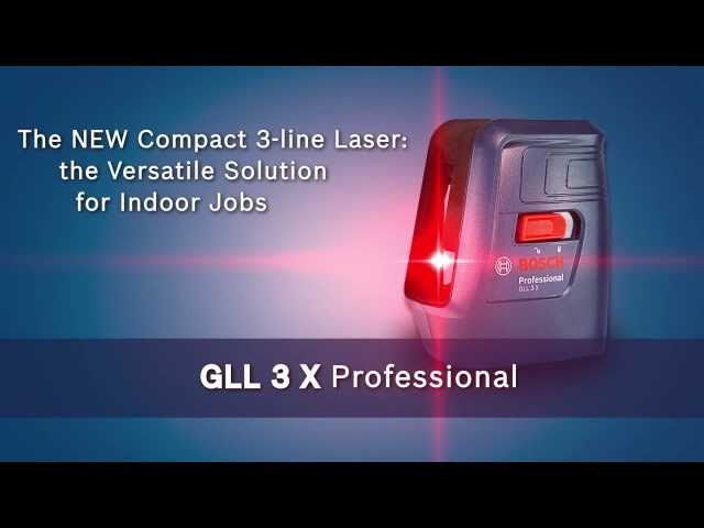 GLL 3 X Line Laser  Bosch Professional