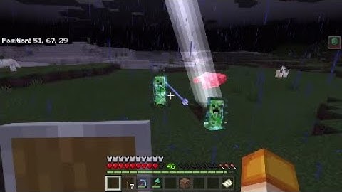 How to get a Charged Creeper (Super Easy) Minecraft Survival