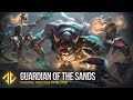 Guardian of the sands rengar janna and ryze  league of legends splash art process