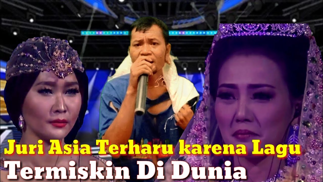 Juri Asia Terharu dengar lagu Termiskin di Dunia Dacademy (Parodi)