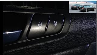 VW Passat b6 substituição botão trancar portas