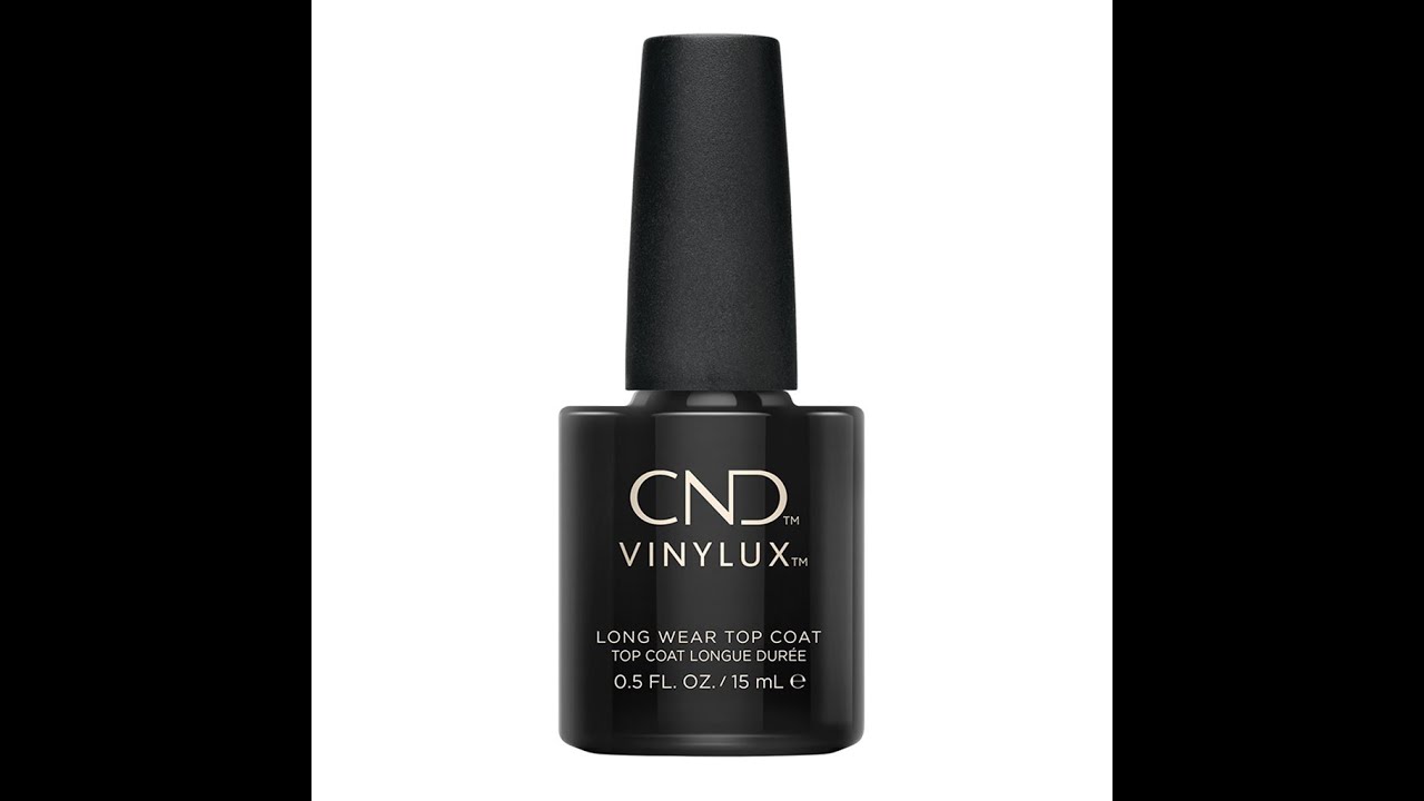 CND™ VINYLUX Long Wear Shine Top Coat | Новий покращений топ-закріплювач Вінілюкс