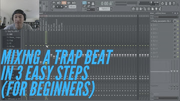 Mixing A Trap Beat in 3 EASY STEPS on FL Studio | STOCK PLUGIN ONLY | Beginner Mixing Tutorial