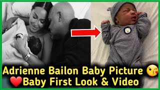 Adrienne Bailon First Baby Pictures | Adrienne Bailon Baby Boy Name Reveal