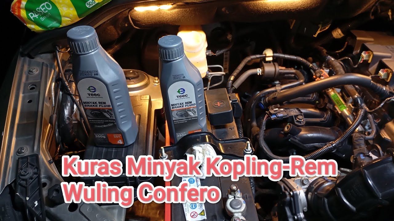 Bleeding Minyak Kopling-Rem Wuling Confero