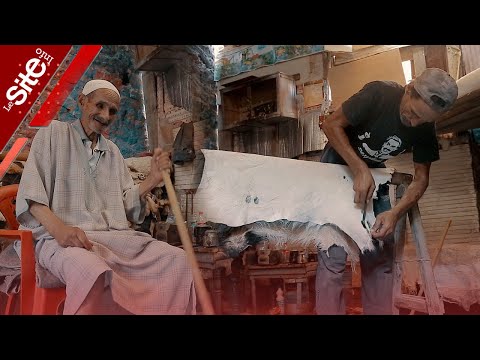 دباغ بكازا كنترزقو الله مرة في العام ووالده تعلمت الحرفة في عهد محمد الخامس