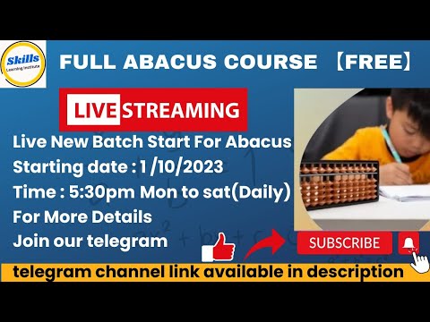 Abacus Full Course 【FREE】Let's Fun With Abacus