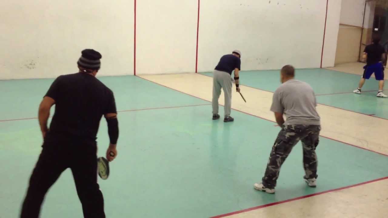 Paddleball with Hoppy