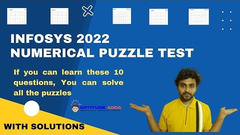 Infosys Numerical Puzzle Test 2025 | Exact Questions With Explanation In English