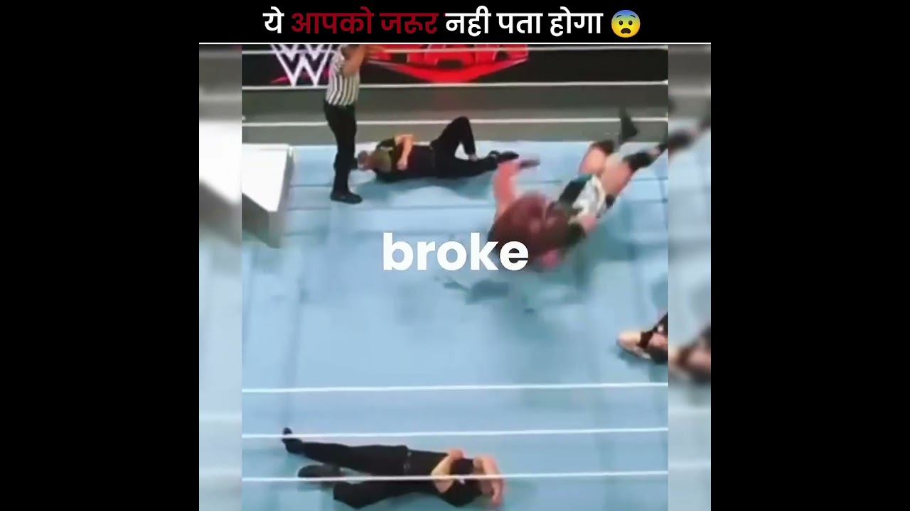 Braun Strowman Biggest Injury 🤕💥 