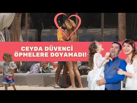 CEYDA DÜVENCİ BÜLENT ŞAKRAK BODRUM TATİLİ | CEYDA DÜVENCİ BÜLENT ŞAKRAK'I ÖPMELERE DOYAMADI!