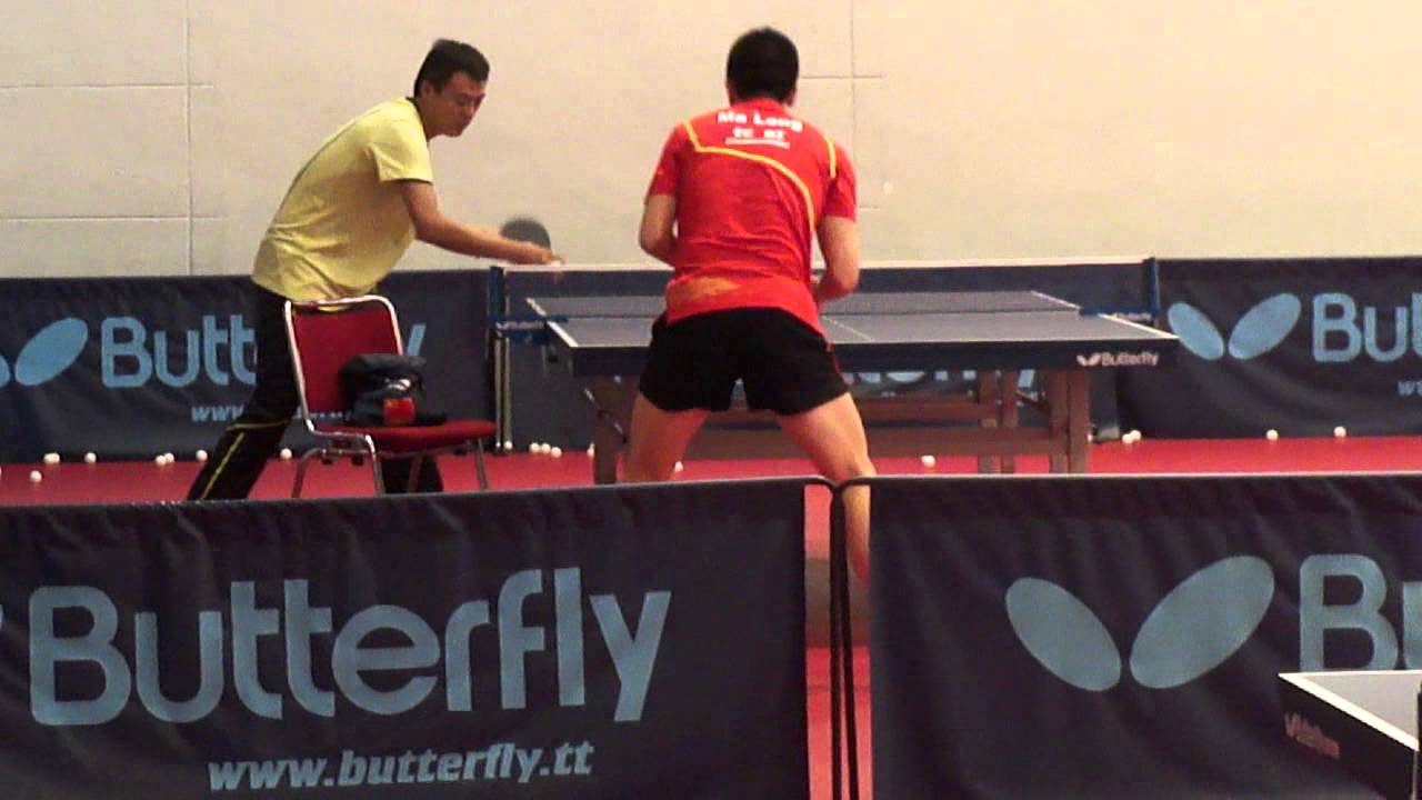 Ma long Multiballs Practice WTTC - Dortmund 2012