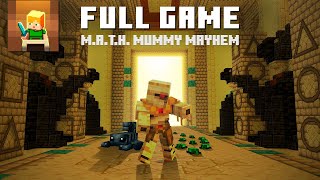 Minecraft M.A.T.H. MUMMY MAYHEM - Full Gameplay Playthrough (Full Game) screenshot 4