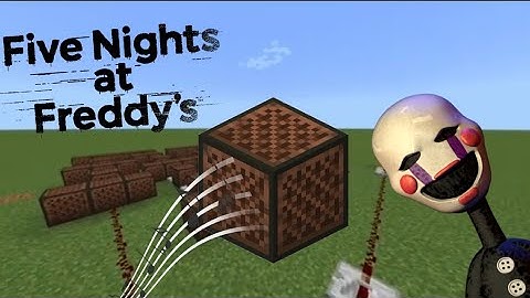 Minecraft Noteblocks, FNAF 2 Puppet