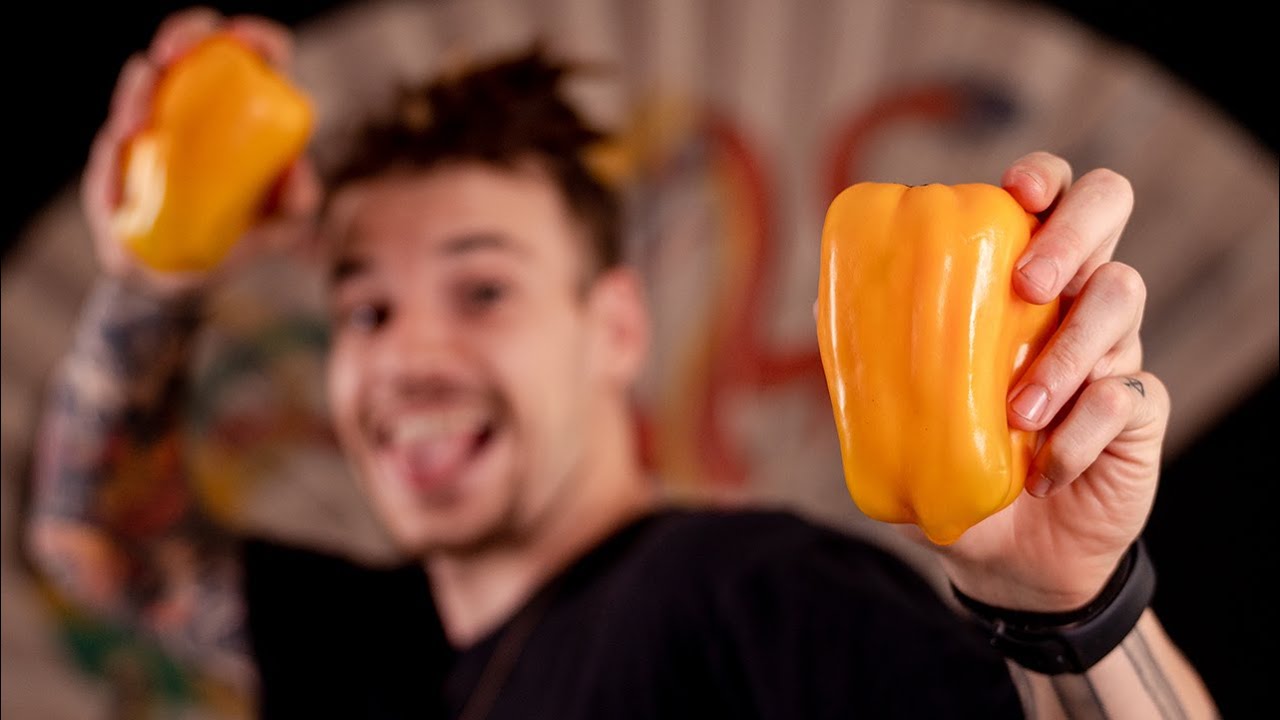 MOLHO DE PIMENTÃO AMARELO para incrementar seu sushi | Como fazer Sushi