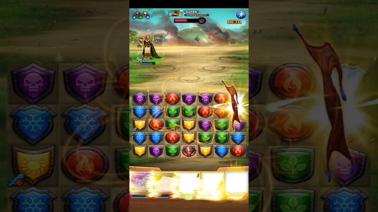 Empires and Puzzle. Grad strzał 