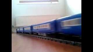 LEGO blue Pullman  http://www.flickr.com/photos/bricktrix/sets/72157632821310915/
