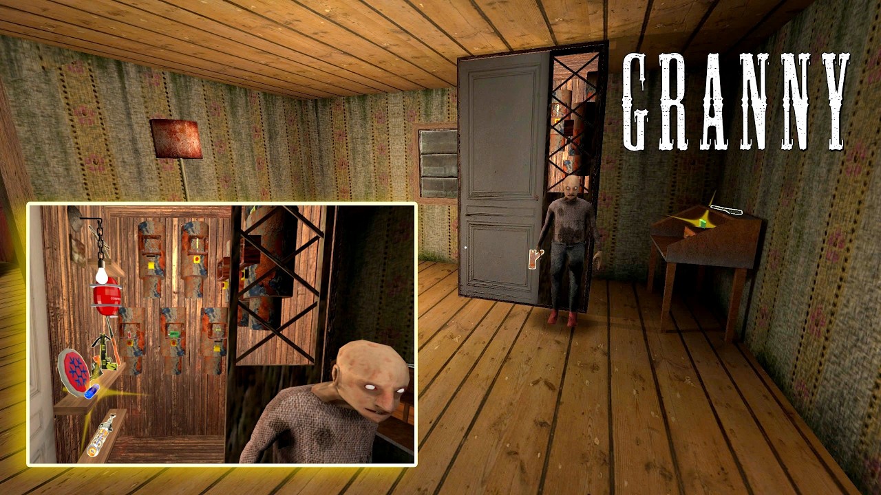Granny Recaptured (PC) - The Weapon Room Cabin UPDATE With Granny Chapter Two Atmosphere
