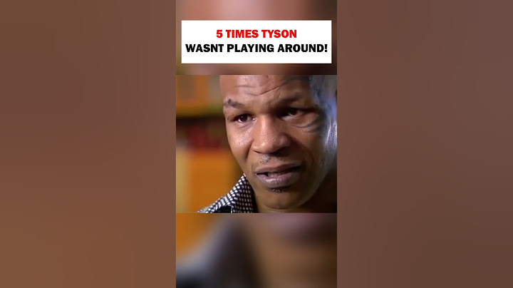 Top 5 Times Mike Tyson wasnt playing around 😱 #miketyson #boxing #shorts #fyp