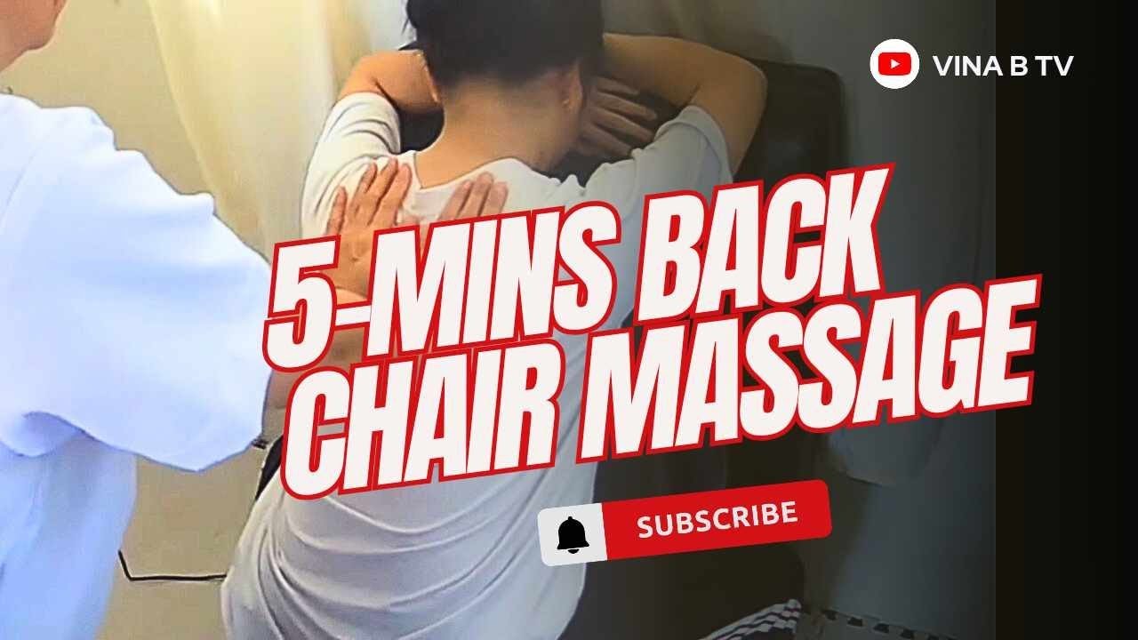 5mint chair Back Massage Relaxing YouTube