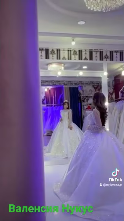 🆕🆕🆕💯💯💯wedding day bride #beautiful  dress #valensiya layki #wedding salon #karakalpakstan 2022 nukus