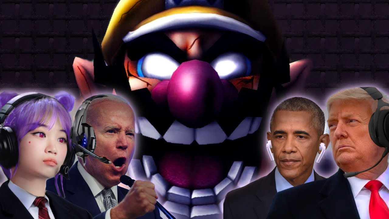 Presidents play Five Nights at WARIO’S Deluxe