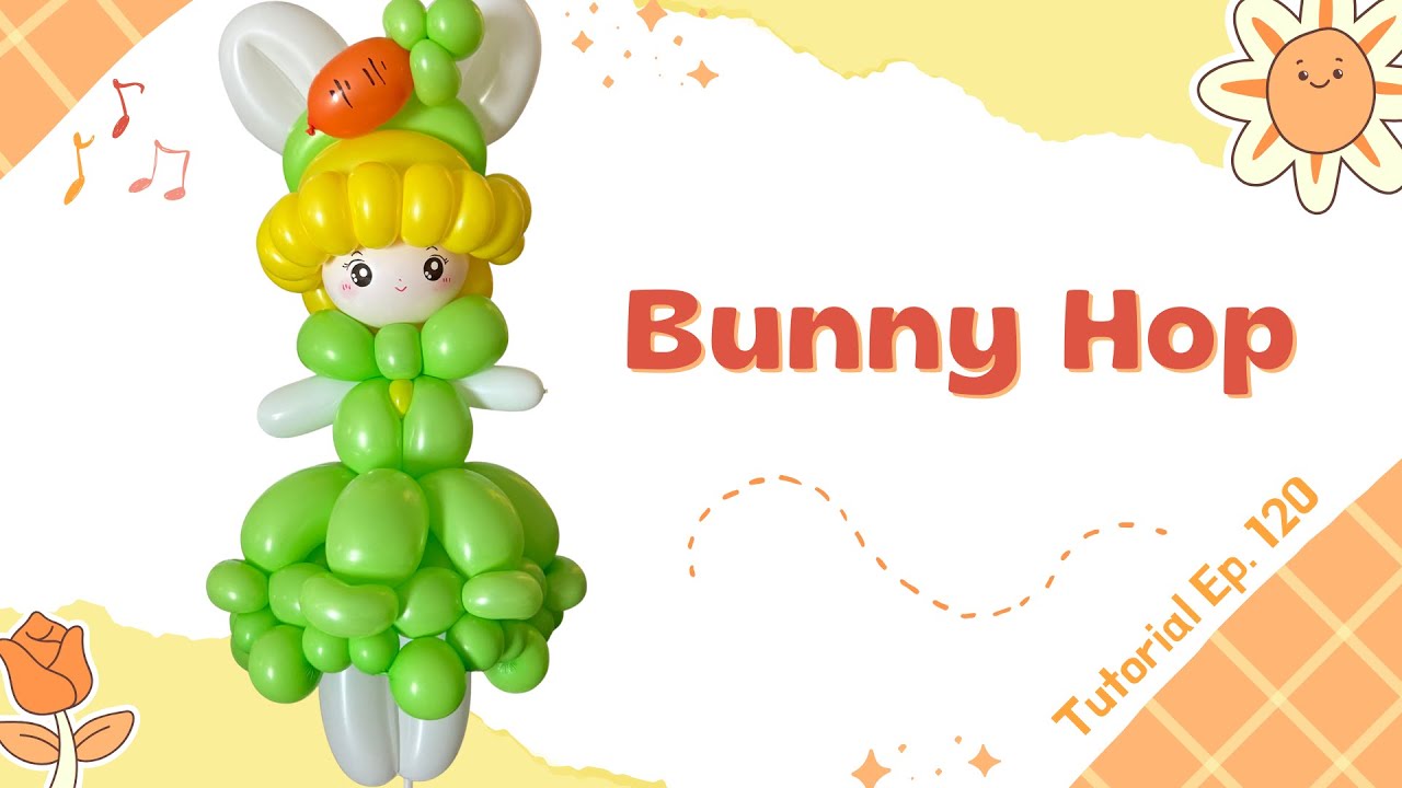 💚 How to make a ‘Bunny Hop’ Princess | Step-by-step Tutorial - YouTube