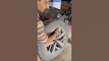 Alloy Wheel Balancing 🛞 #shorts #car #alignment #balancing #machine
