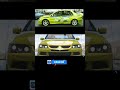 how to make Paul Walker Mitsubishi lancer in Forza horizon 5 #shorts