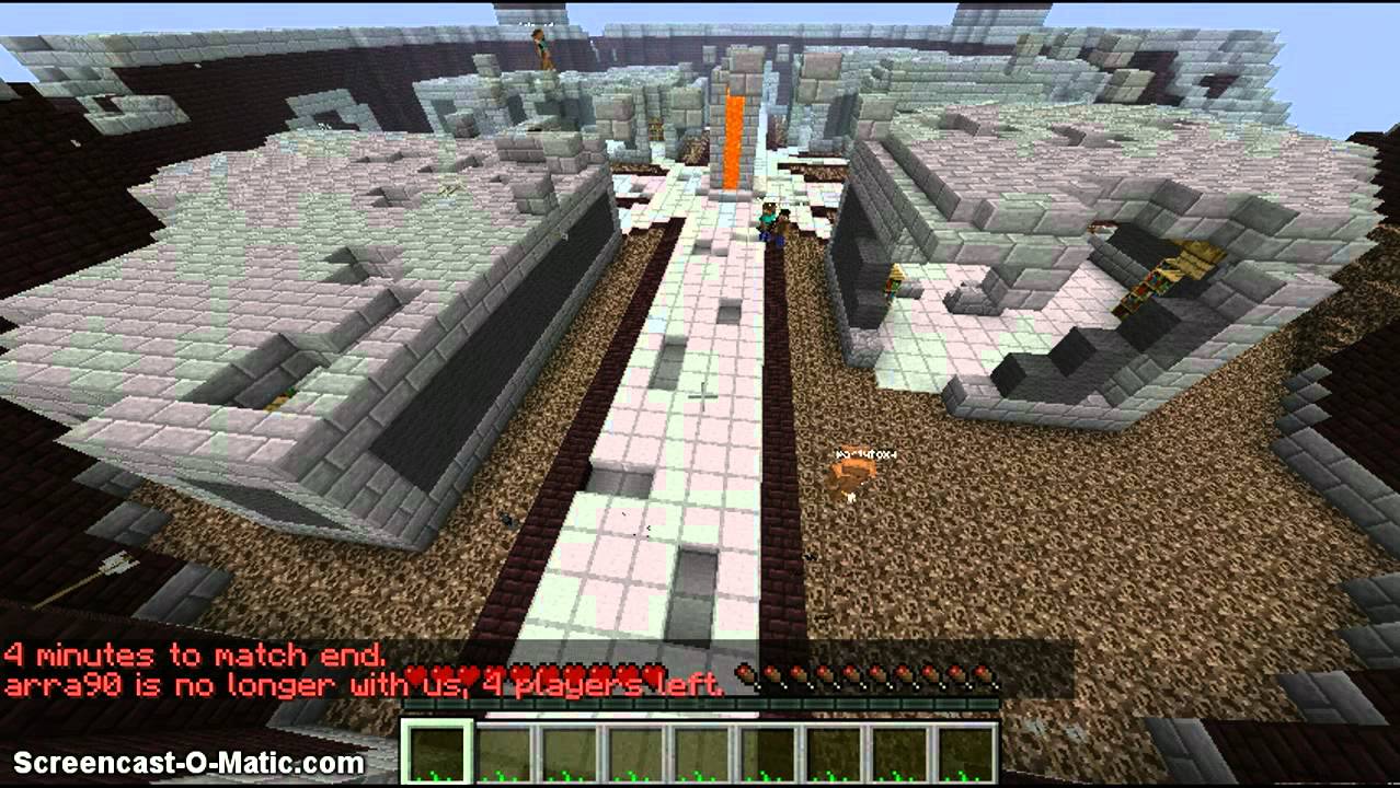 minecraft server spotlight - wasted/ minez shot bow