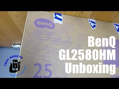 BenQ GL2580HM Unboxing