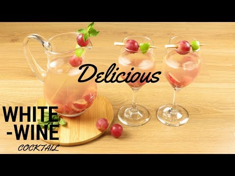 how-to-make-a-divine-white-wine-cocktail-recipe---easy-summer-drinks