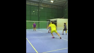 Racket Flip- Cross Court Net Drop trick shot Badminton