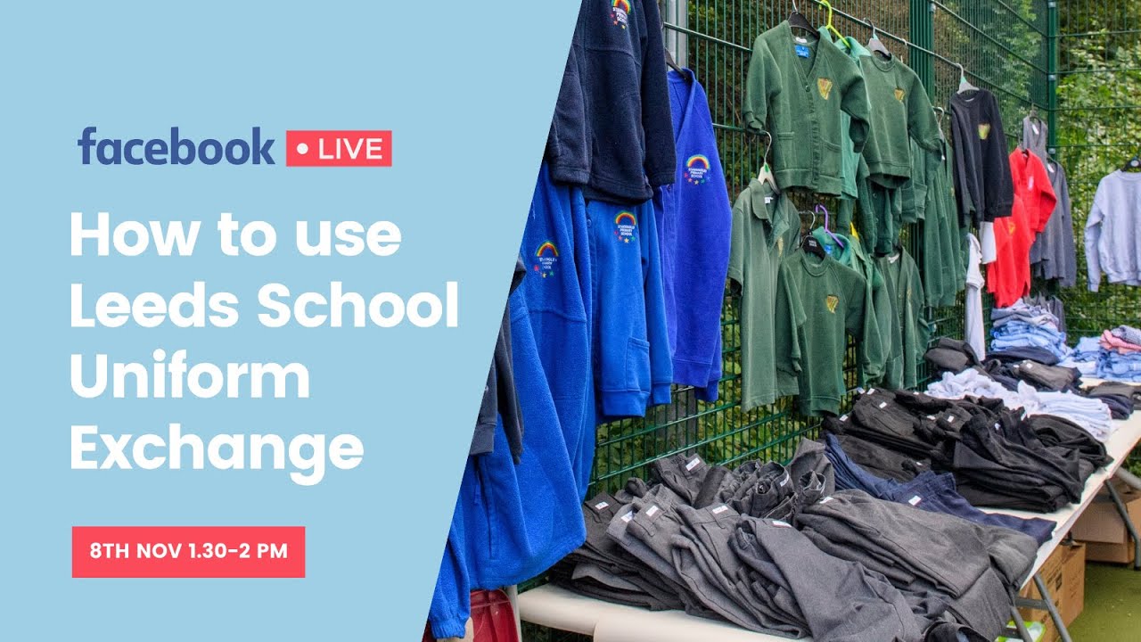How to make the most of Leeds School Uniform Exchange COP26 Lunchtime