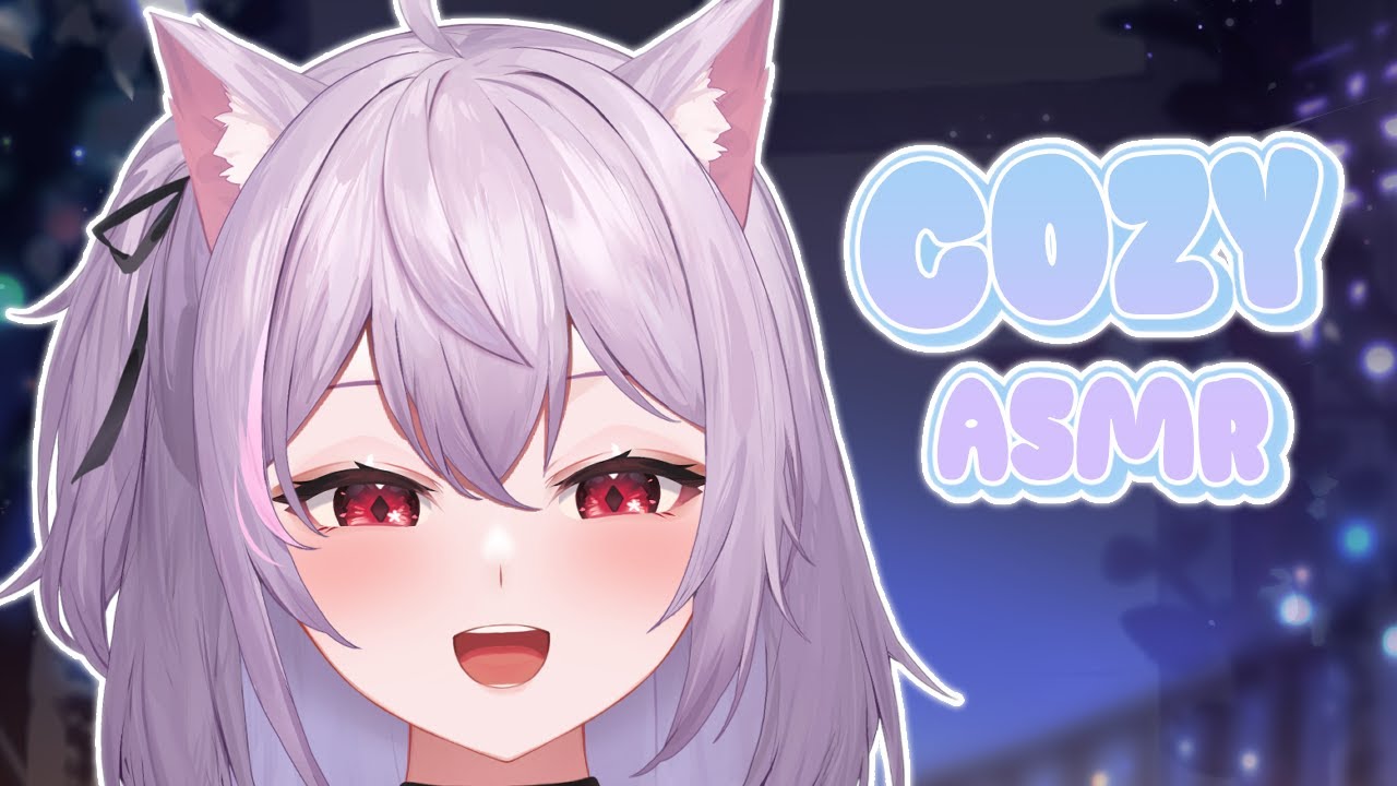 【ASMR】Cozy Cat Girl Cuddles & Haumn Haumns ☁️ | 1 Hr.