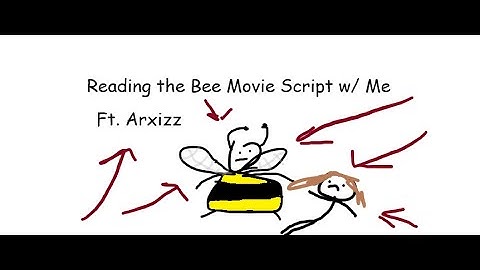 The Bee Movie Script : Read by Me & Interrupted by Arxizz