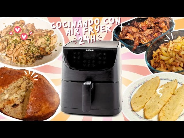 COSORI Freidora de Aire Wifi 6,4 L, Air Fryer con Doble Resistencia, 60+  Recetas