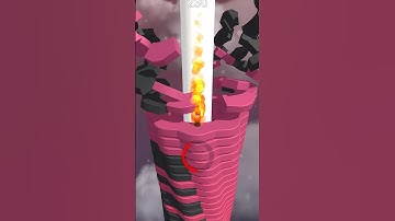 "This Stack Ball Trick Should Be Illegal!🤯🥵"/#StackBallMastery #MobileGameMadness