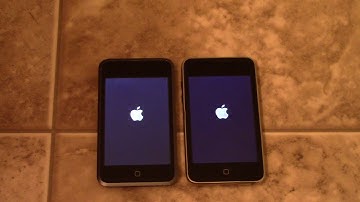 Apple iPod Touch 1G and 2G Startup/Shutdown Speed Comparison