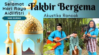 Takbir Bergema Versi Akustika Rancak. Melissa Band berhari raya di rumah Mie Onte