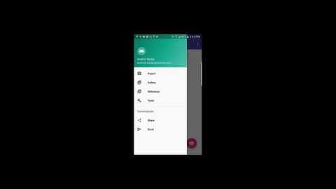 android tutorial for beginners 21 android Navigation Drawer Activity