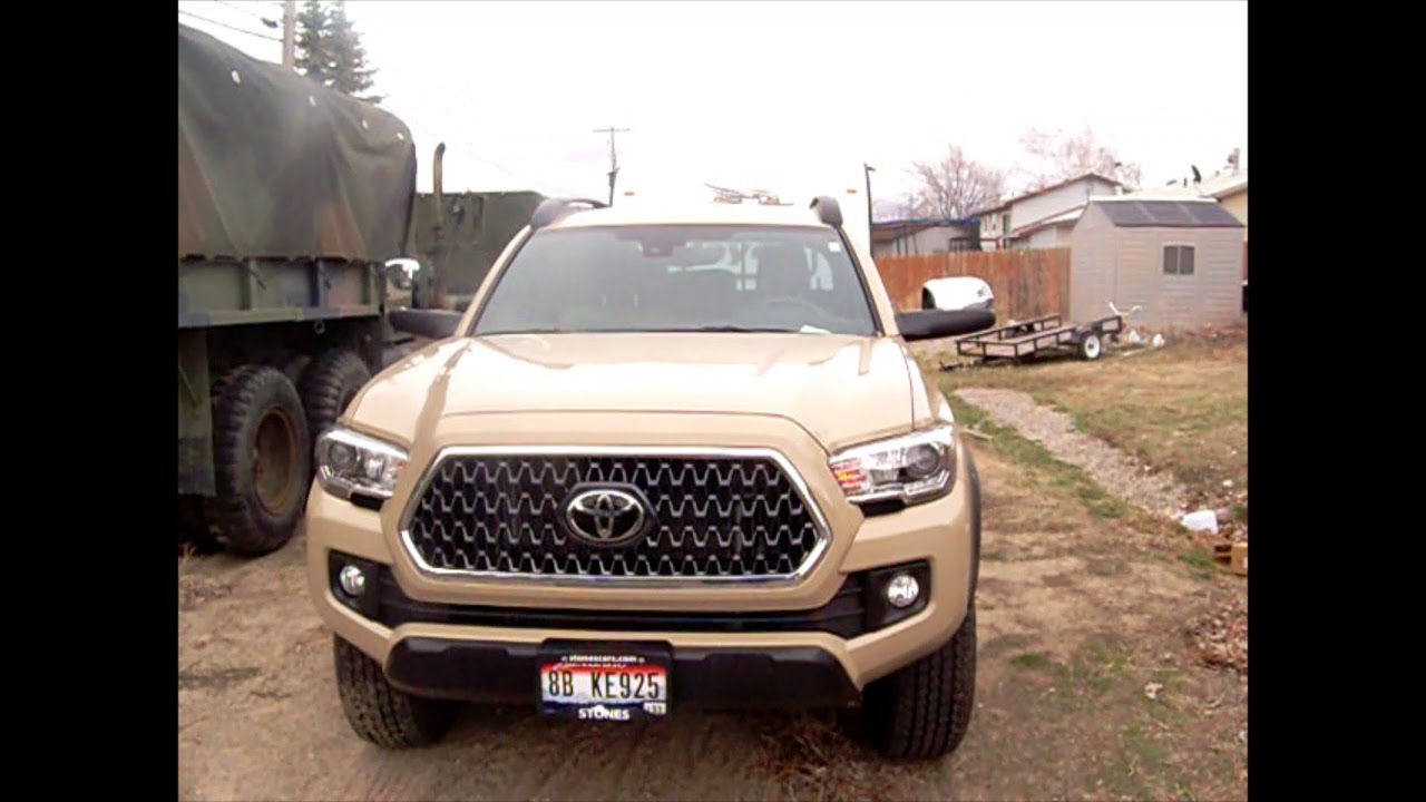 3rd gen 2018 toyota tacoma towing mirrors - YouTube